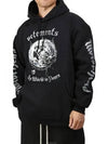 Motorhead Oversized Hoodie Black - VETEMENTS - BALAAN 2