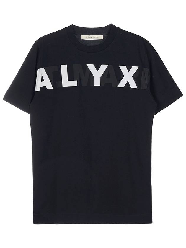 Invert Logo Short Sleeve T-shirt Black - 1017 ALYX 9SM - BALAAN 2