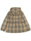 Kids Vintage Check Hooded Jacket Archive Beige - BURBERRY - BALAAN 4