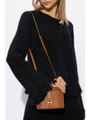 Marcie Vanity Mini Chain Grained Leather Cross Bag Brown - CHLOE - BALAAN 3