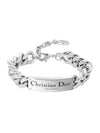 Chain Link Bracelet Silver - DIOR - BALAAN 1