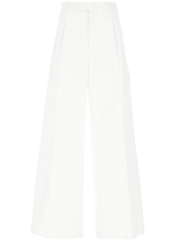 Stretch Nylon Leg Wide Pants - BOTTEGA VENETA - BALAAN 1