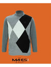 Long Sleeve T-Shirt Gray MEN Orange Label Functional Hybrid Knit Polar GP70358 - MAHES - BALAAN 1