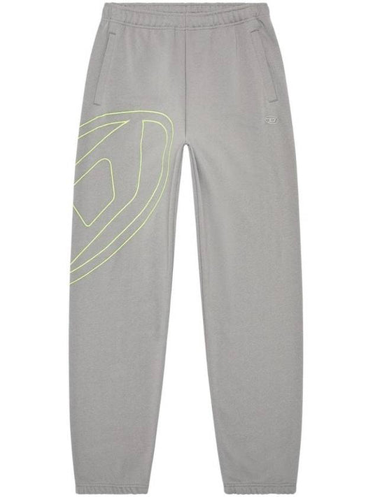 Mega Oval D Track Pant Grey - DIESEL - BALAAN 1