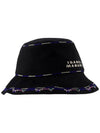 24SS HALENA logo embroidered bucket hat black CU049XFA B1C11A 01BK - ISABEL MARANT - BALAAN 1