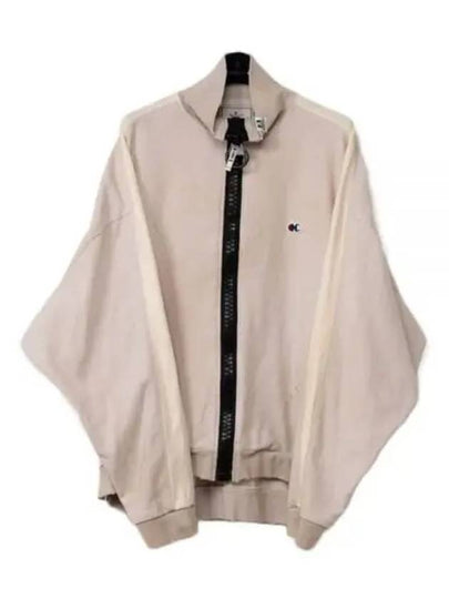 Logo Label Zip-up Jacket White - MIHARA YASUHIRO - BALAAN 2