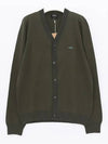 Cotton Curtis Cardigan Green - A.P.C. - BALAAN 3