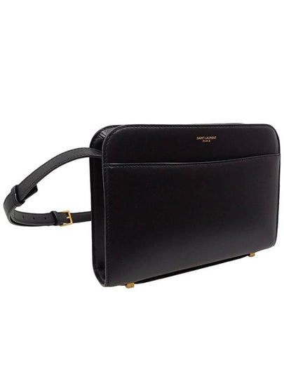 Women s 635197 Black Reverse Box Shoulder Bag - SAINT LAURENT - BALAAN 2