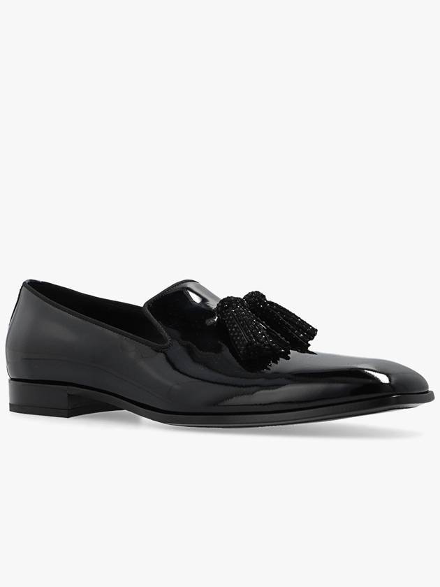 Jimmy Choo ‘Foxley’ Leather Shoes, Men's, Black - JIMMY CHOO - BALAAN 4