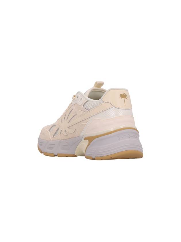 The Palm Runner Leather Sneakers PMIA098S24LEA0016161 - PALM ANGELS - BALAAN 4