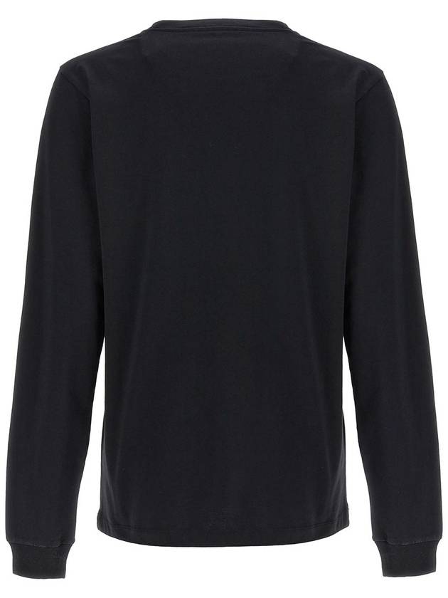 Logo Long Sleeve T-Shirt Black - MARNI - BALAAN 3