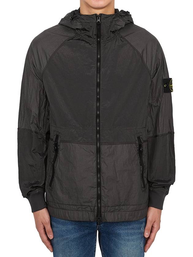 Nylon Metal Windbreake Charcoal - STONE ISLAND - BALAAN 2