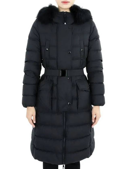 Women's Khloe Long Down Padding Black - MONCLER - BALAAN 2