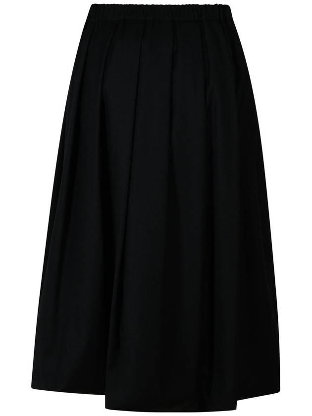 Fabiana Filippi Black Wool Skirt - FABIANA FILIPPI - BALAAN 3