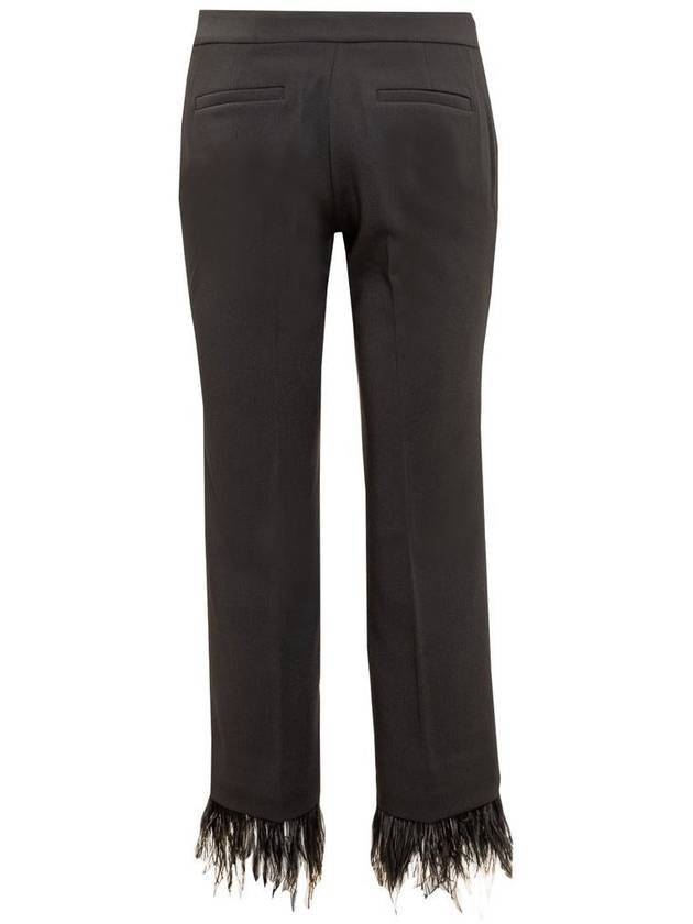 Straight Pants MH330K43GZ 001 Black - MICHAEL KORS - BALAAN 3