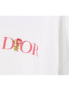 Rose embroidered logo short sleeve t shirt XL 105 110 - DIOR - BALAAN 8