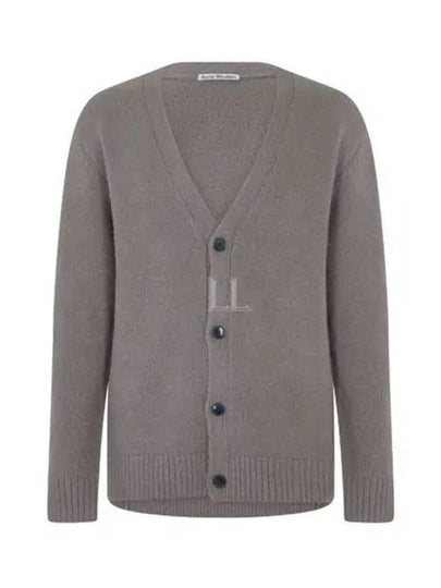 Wool Blend Cardigan Grey - ACNE STUDIOS - BALAAN 2