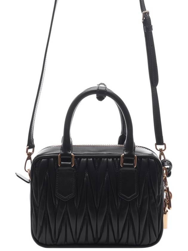 Materasse Nappa Leather Tote Bag Black - MIU MIU - BALAAN 5