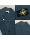 Wappen Patch Mock Neck Sweatshirt 61820 Dark Green - STONE ISLAND - BALAAN 4