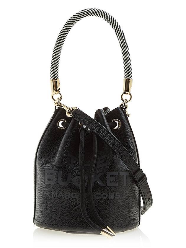 Logo Leather Bucket Bag Black - MARC JACOBS - BALAAN 2