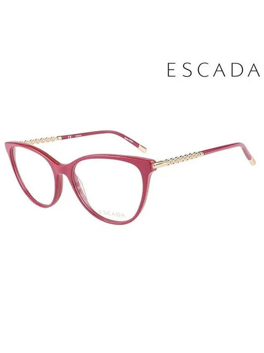 Glasses Frame VES C60 0U78 Round Women's Glasses - ESCADA - BALAAN 2