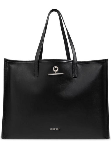 Alexander McQueen Shopper Bag, Men's, Black - ALEXANDER MCQUEEN - BALAAN 1