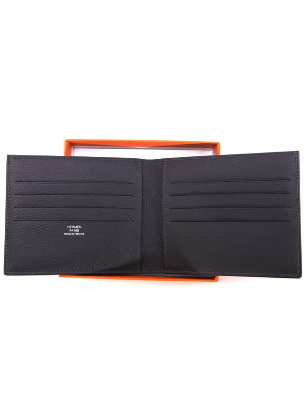 Men s Citizen Twill Bicycle Wallet Ardoise H086492CAAA - HERMES - BALAAN 3