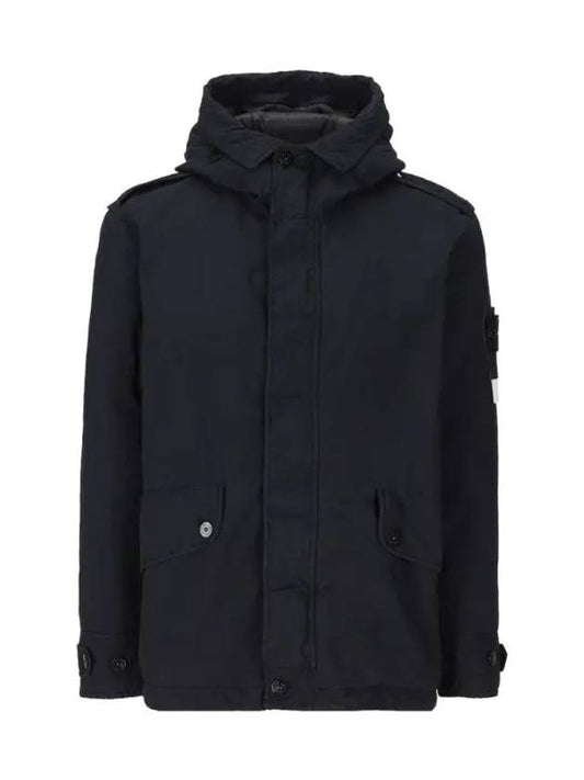 David-TC Down Short Parka Navy - STONE ISLAND - BALAAN 2