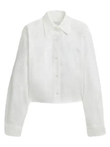 cropped button up shirt - COACH - BALAAN 1