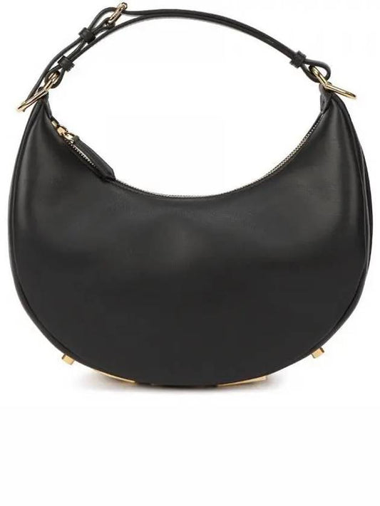 Fendigraphy Small Hobo Shoulder Bag Black - FENDI - BALAAN 2