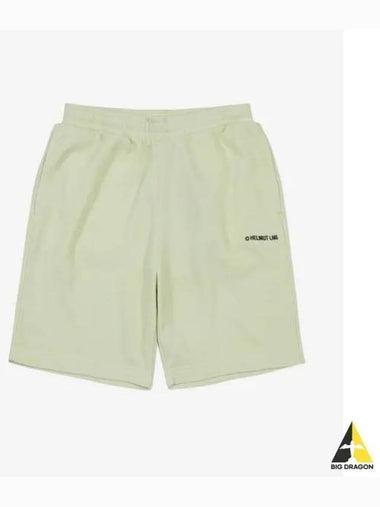 Helmut Lang Logo Shorts Pants Lucid Green N02HM2051FH - HELMUT LANG - BALAAN 1