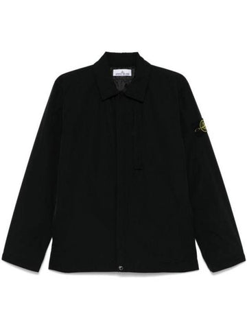 Men's Casual Jacket Black - STONE ISLAND - BALAAN 1