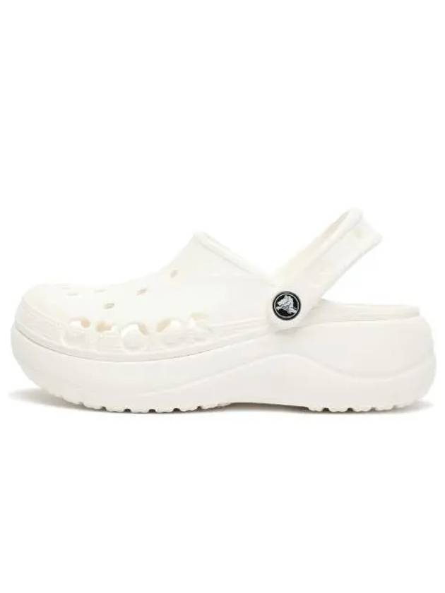 Baya Clog Platform Sandals White - CROCS - BALAAN 2