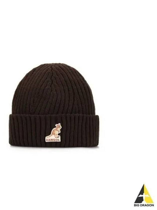 Patch Logo Beanie 3673 Brown - KANGOL - BALAAN 1