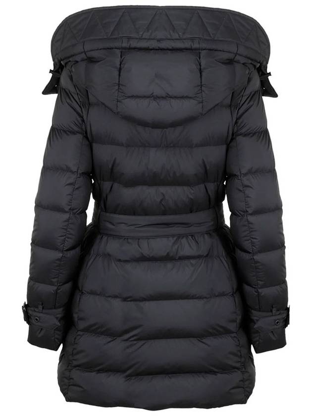 Detachable Hoodie Puffer Coat Padded Black - BURBERRY - BALAAN 3