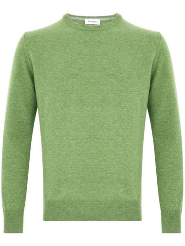 Kangra Cashmere Crew Neck Sweater In Wool And Cashmere - KANGRA CASHMERE - BALAAN 1