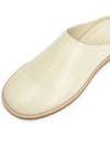 Leather Mule Ivory - STUDIO NICHOLSON - BALAAN 8