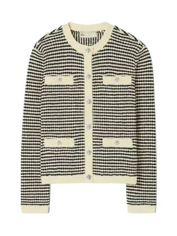 Kendra cotton cardigan 161854 430 - TORY BURCH - BALAAN 1