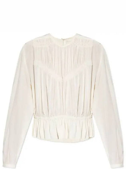 Gelina Blouse Ecru - ISABEL MARANT - BALAAN 2