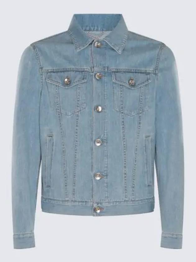 Classic Collar Denim Jacket Blue - BRUNELLO CUCINELLI - BALAAN 2