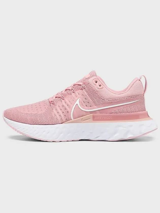 React Infinity Run Flyknit 2 Low Top Sneakers Pink Glaze - NIKE - BALAAN 3