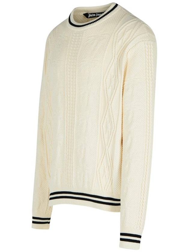 Palm Angels Cotton Blend Sweater - PALM ANGELS - BALAAN 2