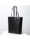 Museum Smooth Calfskin Tote Bag Black - CELINE - BALAAN 4