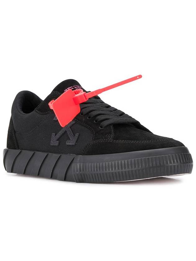 Logo Low-Top Sneakers Black - OFF WHITE - BALAAN 4