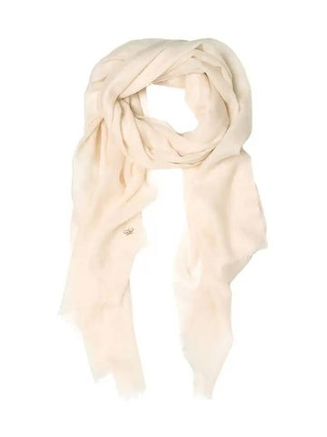 EBBRI Wool Scarf Beige 2425546034 001 - MAX MARA - BALAAN 1