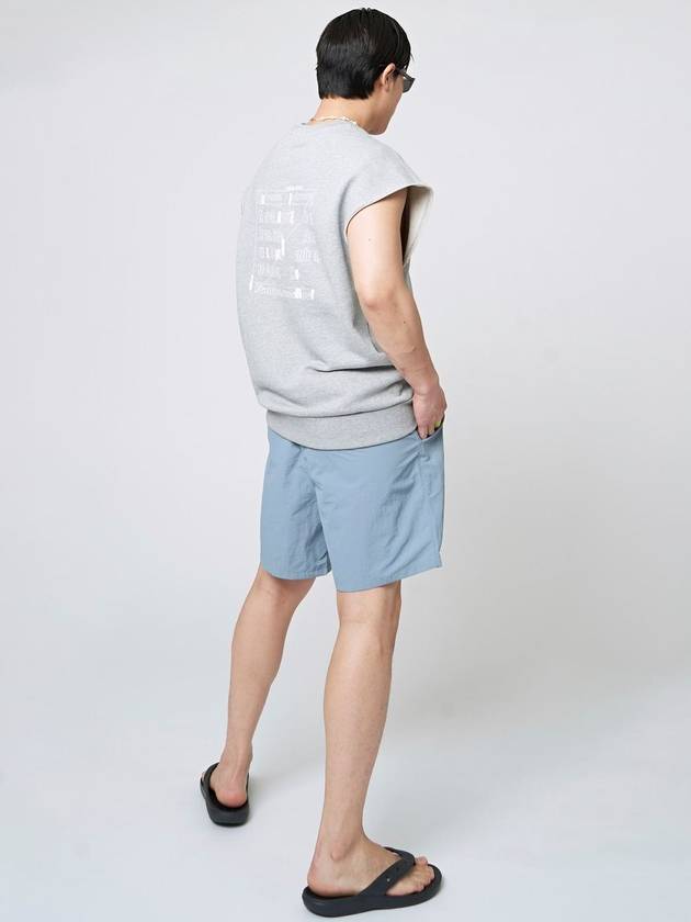 Typographic Sleeveless Melange Grey - ATHPLATFORM - BALAAN 6