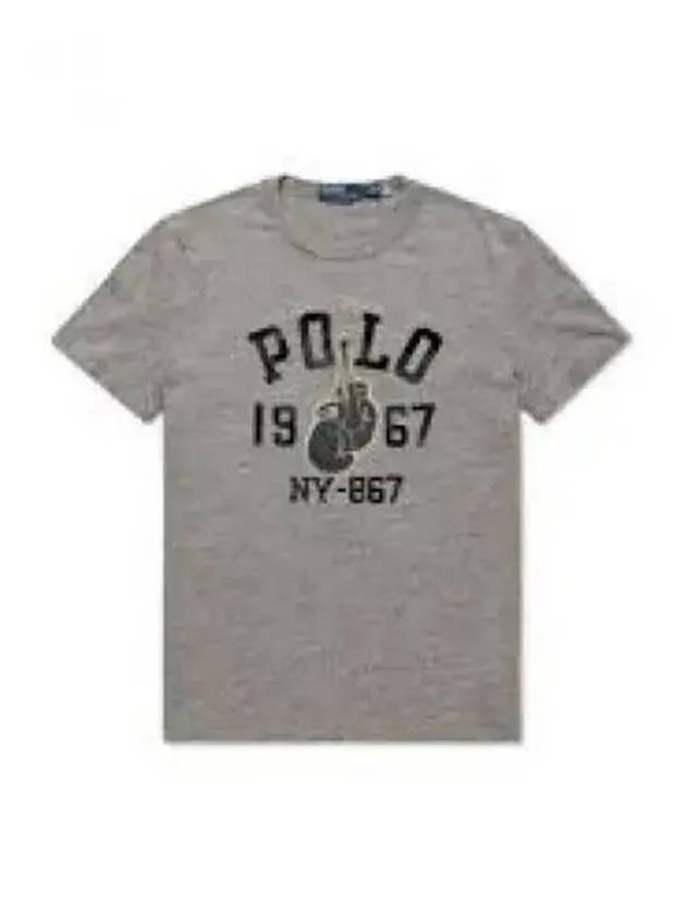 30 Points MUSINSA EXCLUSIVE New York Boxing Club Vintage Jersey Shirt Gray - POLO RALPH LAUREN - BALAAN 1