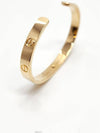 Daol Sangin Store Love Bangle Short Bracelet 1P Yellow Gold 17 Condition A - CARTIER - BALAAN 7