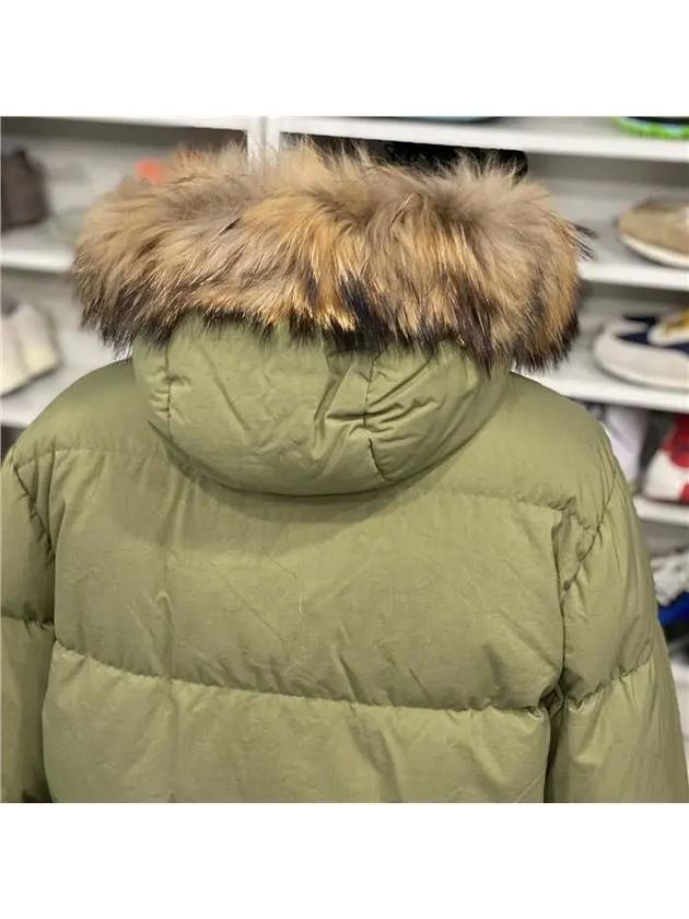 CP Company Lens Wappen Fur Hood Padded Parka - CP COMPANY - BALAAN 6