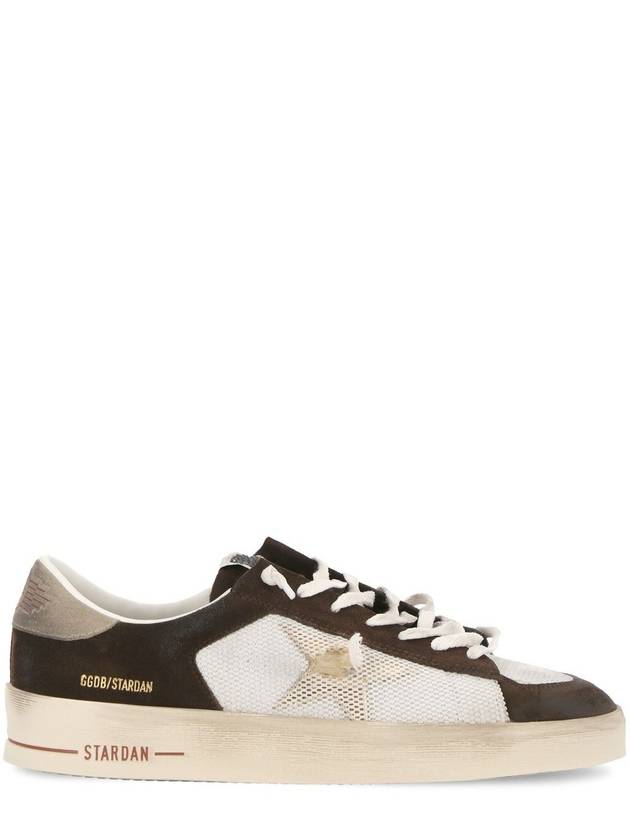 Stardan Leather Low Top Sneakers Brown - GOLDEN GOOSE - BALAAN 2